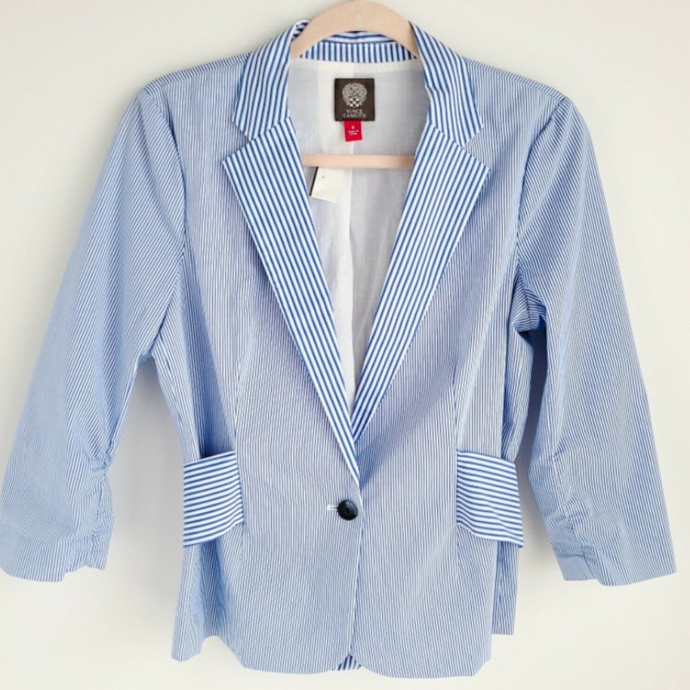 Vince Camuto Amalfi Breeze Stripe Blazer